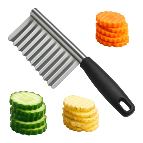 Nóż do frytek warzyw krajacz z rączką siekacz