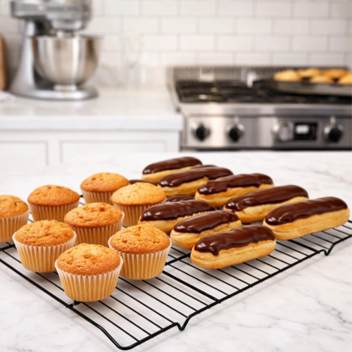 Kratka do studzenia ciasta wypieków stojak do lukrowania babeczek pierników pączków 41 x 35 cm