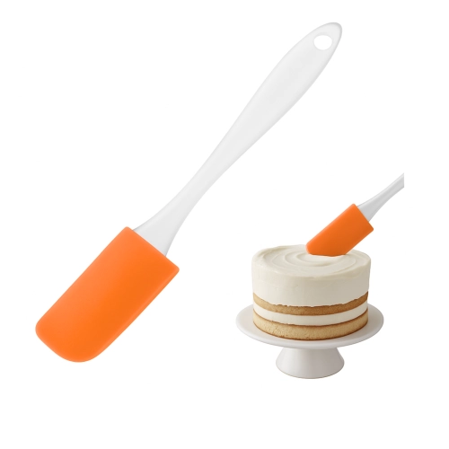 Silikonowa łopatka szpatułka do ciasta tortu kremu