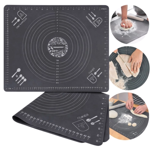 Silikonowa stolnica mata podkładka podziałka 50x40