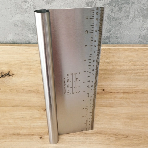 Skrobka do tortu 30cm packa szpatułka cukiernicza do tynkowania dekorator