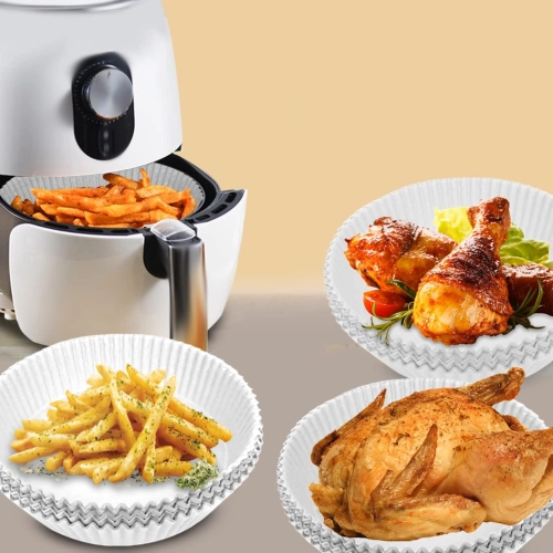 Papier do pieczenia papierowe wkładki do frytkownicy powietrznej 50 sztuk air fryer