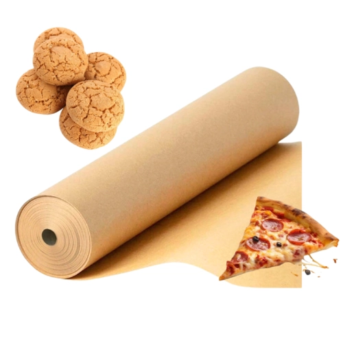 Papier do pieczenia z silikonową powłoką 38cm duża rolka 50 m