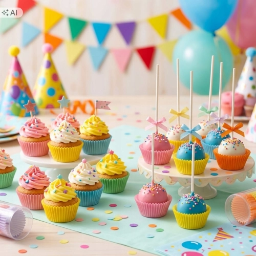 Papilotki do muffinek mini 100szt foremki papierowe do cake pops kolorowe