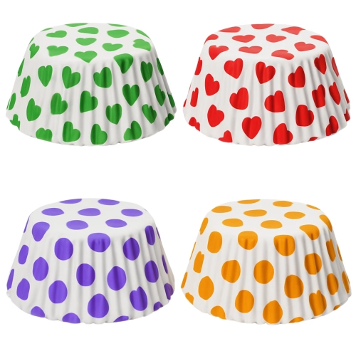 Papilotki do muffinek papierowe foremki na babeczki dekoracje 50 sztuk