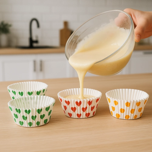 Papilotki do muffinek papierowe foremki na babeczki dekoracje 50 sztuk