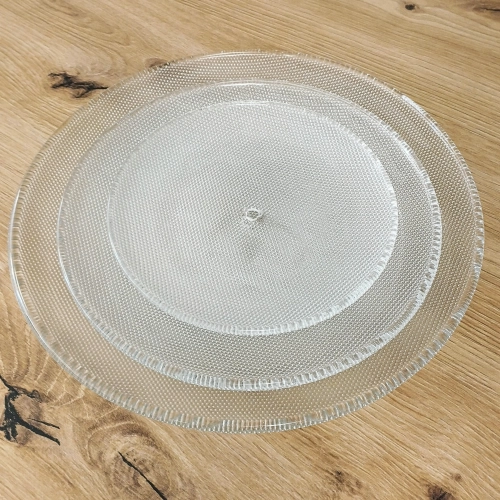 Patera na ciasto 3 piętrowa szklana do dekoracji stojak poziomowy