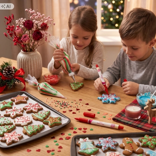 Pisak spożywczy czerwony mazak jadalny do dekoracji pisania FunCakes