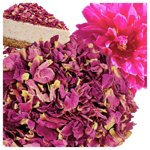 Kwiaty jadalne piwonia ozdoby na tort płatki piwonii suszone urodziny 20g