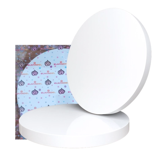 Podkład pod tort styrodur biały gruby 24cm podkładka na ciasto okrągły