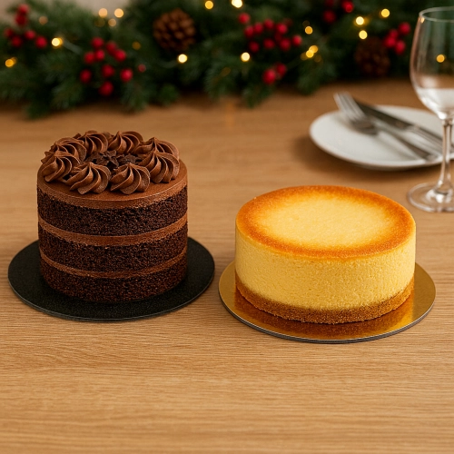 Podkład pod tort okrągły złoto czarny 34cm gładki podkładka na ciasto