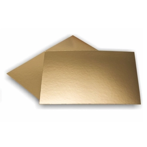 Podkład pod tort 20x30 cm złoty prostokątny gładki podkładka pod ciasto
