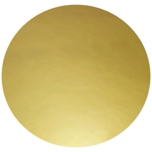 Podkład pod tort okrągły złoty 28 cm podkładka pod ciasto sztywny 2 sztuki