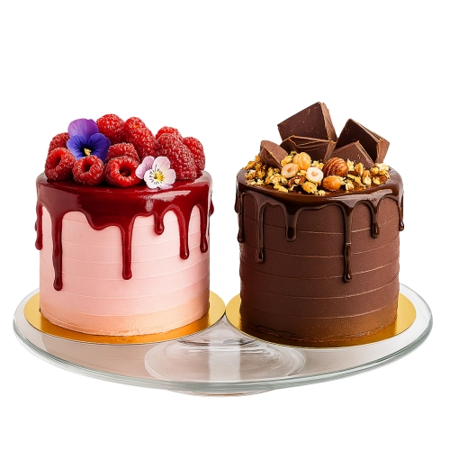 Podkład pod tort okrągły złoty 28 cm podkładka pod ciasto sztywny 2 sztuki