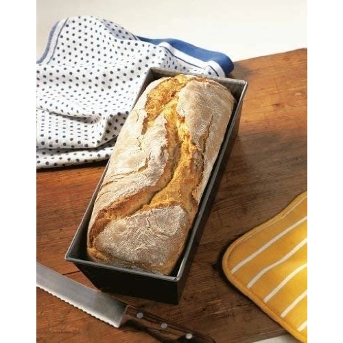 Blacha do pieczenia forma keksówka wąska mała keks chleb ciasto pasztet 21x11cm
