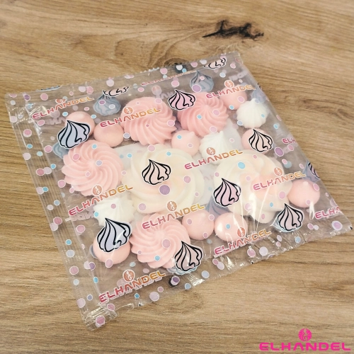 Posypka na tort 50g bezy beziki kolorowe dekoracje urodzinowe komunia wesele