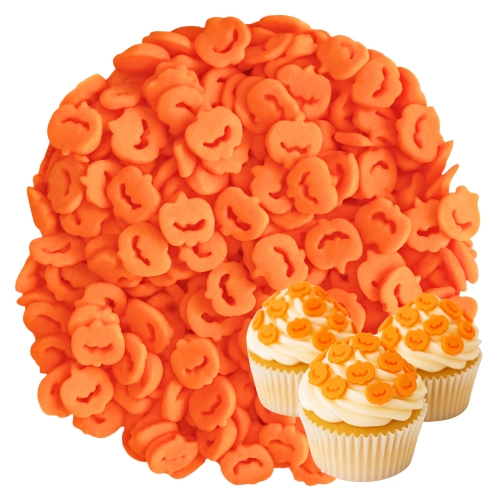 Posypka na tort dynia halloween dekoracje cukrowe na babeczki dynie 1kg