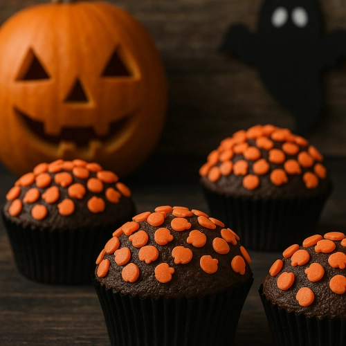 Posypka cukrowa na tort dynia halloween dekoracje na babeczki 50g