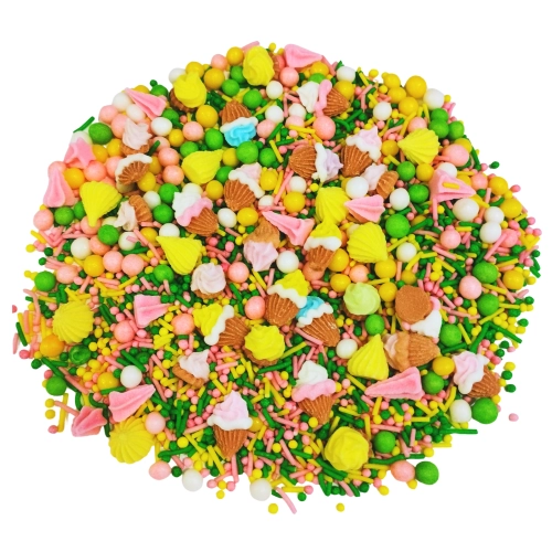 Posypka cukrowa na tort perełki maczki babeczki lody 50g