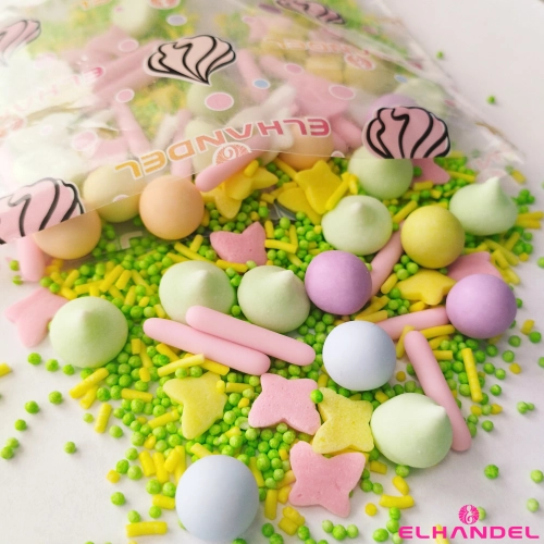 Posypka cukrowa na tort 40g kule czekoladowe dekoracje świąteczne Wielkanoc