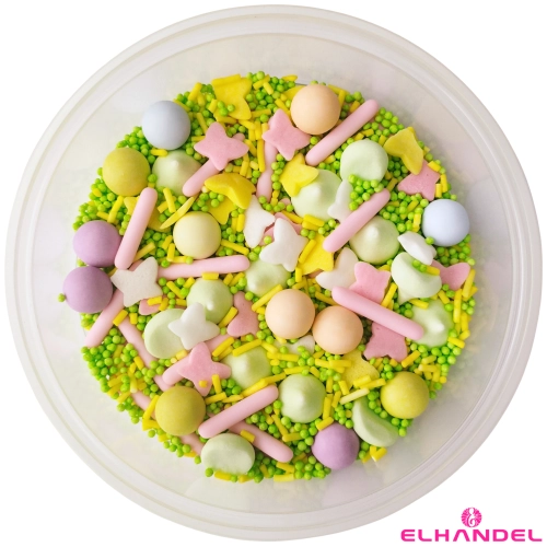 Posypka cukrowa na tort 40g kule czekoladowe dekoracje świąteczne Wielkanoc