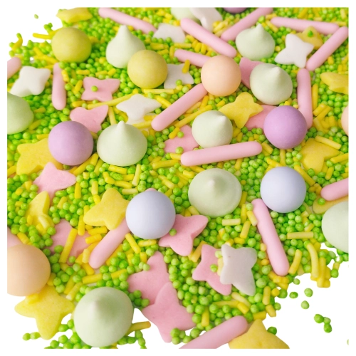 Posypka cukrowa na tort 40g kule czekoladowe dekoracje świąteczne Wielkanoc