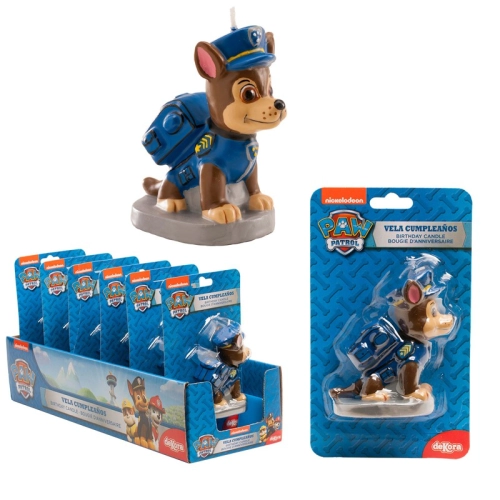 Świeczka figurka urodzinowa na tort świeczki dekoracje 3D Psi Patrol