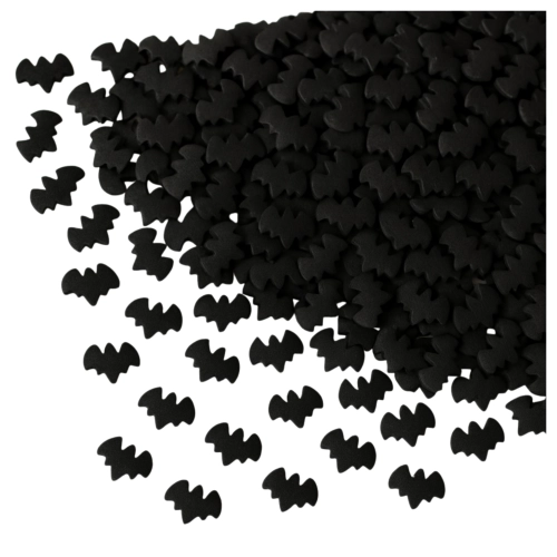 Posypka na tort nietoperz halloween dekoracje cukrowe na babeczki 100g