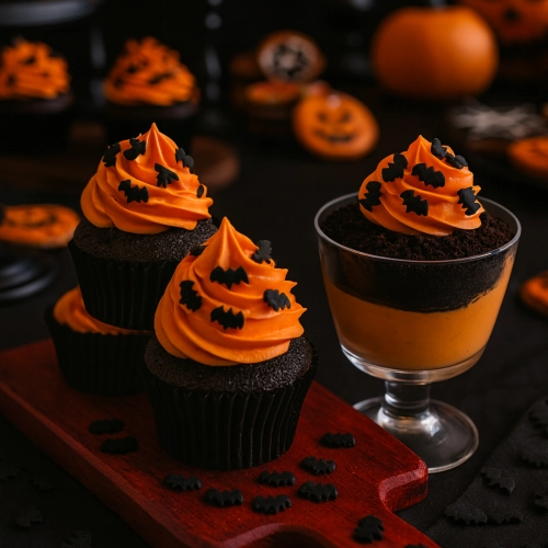 Posypka na tort nietoperz halloween dekoracje cukrowe na babeczki 50g