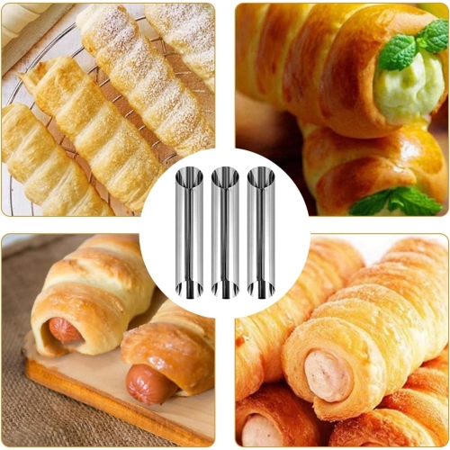 Foremki do rurek cannoli forma rurki do kremu ciastek 12,5 cm 12 szt