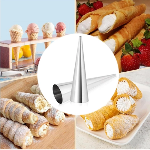 Foremki do rurek duże rurki do kremu 14 cm forma do pieczenia ciastek 3 sztuki