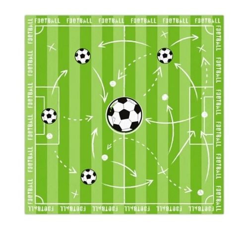Serwetki jednorazowe piłka nożna football 10x