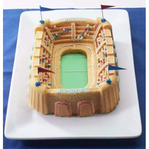 Silikonowa forma do tortu stadion