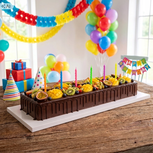 Podkład pod tort long cake 120x30cm styrodur biały gruby urodziny wesele