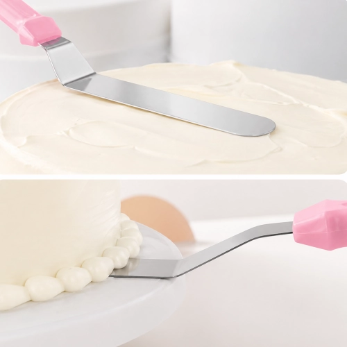 Łopatka do tortu szpatułka do wygładzania kremu dekorator cukierniczy