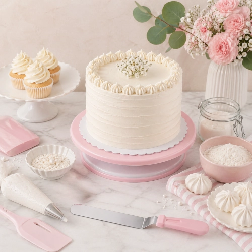 Łopatka do tortu szpatułka do wygładzania kremu dekorator cukierniczy