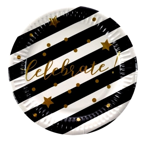 Talerzyki jednorazowe Celebrate! 8 szt