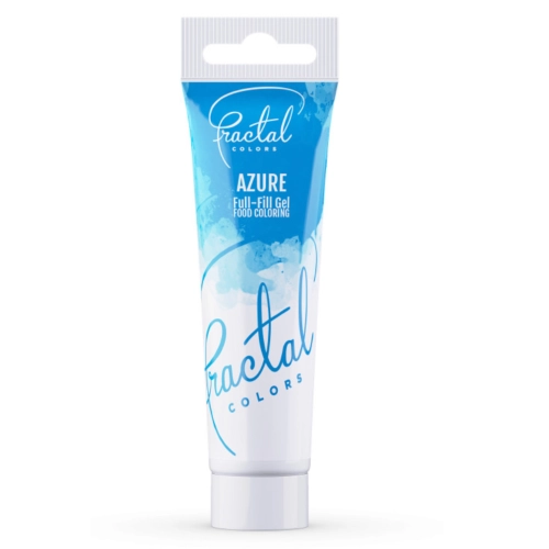 BARWNIK spożywczy w żelu NIEBIESKI DO TORTU fractal azure TUBKA 30g