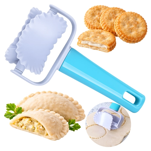 Radełko wałek do pierogów wykrawacz do ciasta forma pierożnica karbowana