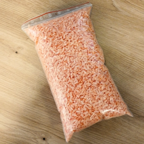 Posypka waflowa pomarańczowa 100g wiórki dekoracje urodzinowe ozdoby na tort