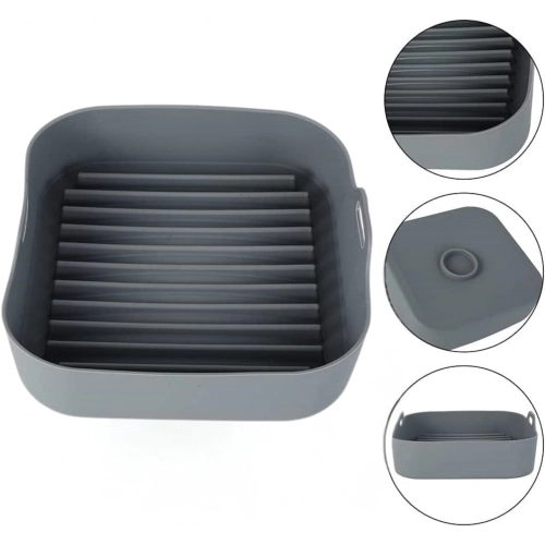 Wkład silikonowy do frytkownicy beztłuszczowej AIR FRYER forma koszyk do pieczenia wielorazowy