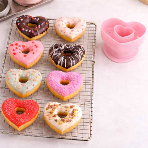 Wykrawacz foremka do pączków donaty kształt serca walentynki