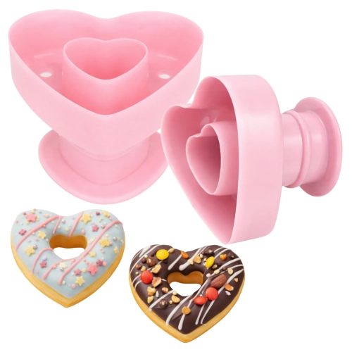 Wykrawacz foremka do pączków donaty kształt serca walentynki