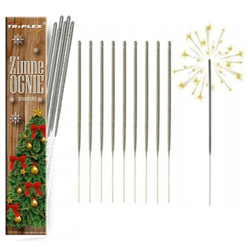 Zimne ognie 17 cm sparkles święta urodziny przyjęcie 10szt